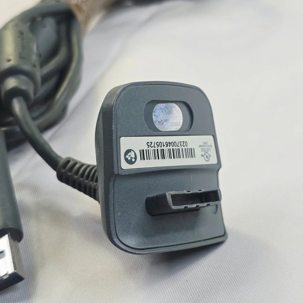 Microsoft Xbox 360 Play & Charge Kit Charging Cable Grey OEM Genuine